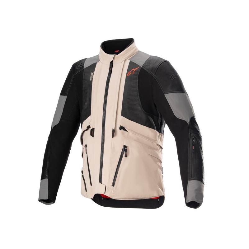 Kurtka motocyklowa Alpinestars AMT-10R Drystar XF piaskowo-czarno-pomarańczowa