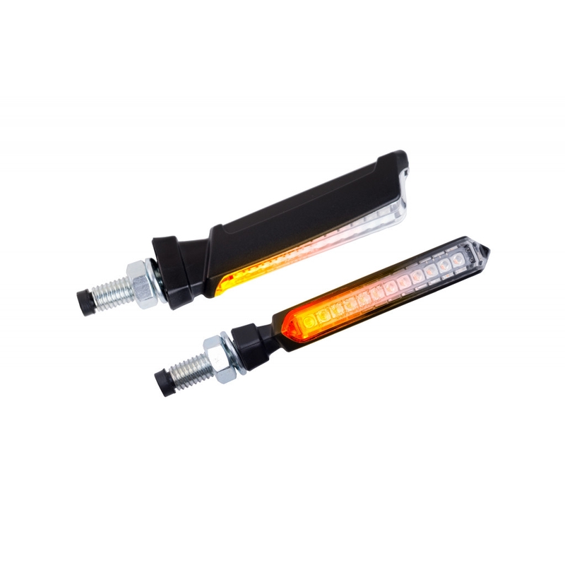 Sequentials turn signals PUIG THIN black homologated