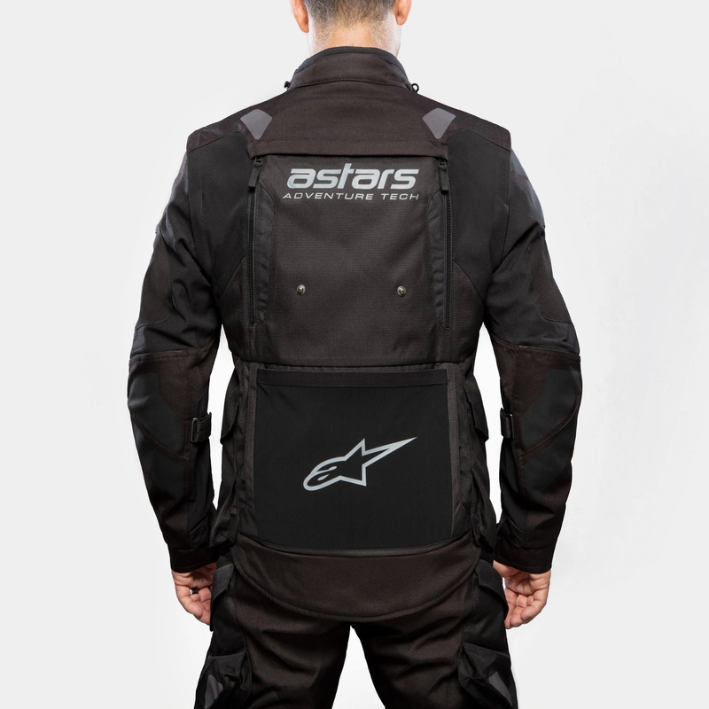 Kurtka motocyklowa Alpinestars Halo Drystar Jasnoszara-Dark Szaro-Czarna-Fluo-Czerwona