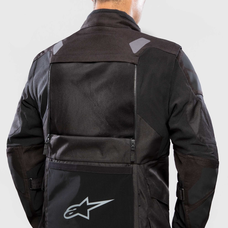 Kurtka motocyklowa Alpinestars Halo Drystar Jasnoszara-Dark Szaro-Czarna-Fluo-Czerwona