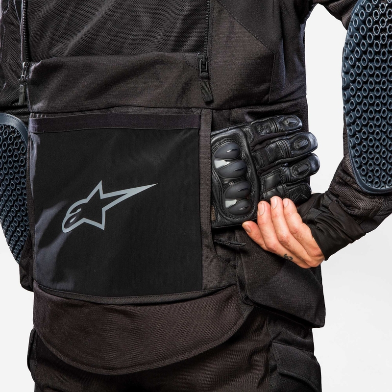 Kurtka motocyklowa Alpinestars Halo Drystar Jasnoszara-Dark Szaro-Czarna-Fluo-Czerwona