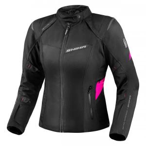 Damska kurtka motocyklowa Shima Rush 2.0 czarno-różowa