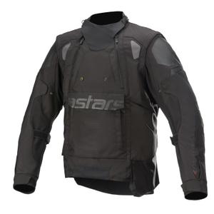 Kurtka motocyklowa Alpinestars Halo Drystar czarno-czarna