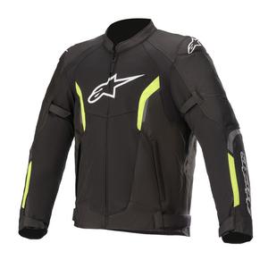 Kurtka motocyklowa Alpinestars AST Air Tech-Air 5 Kompatybilna w kolorze czarno-fluożółtym