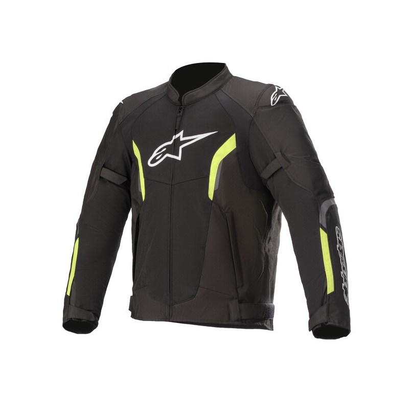 Kurtka motocyklowa Alpinestars AST Air Tech-Air 5 Kompatybilna w kolorze czarno-fluożółtym