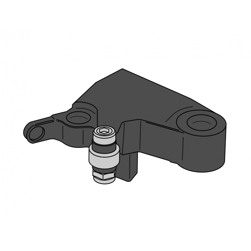 Clutch lever adapter PUIG black
