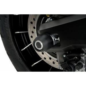 Axle sliders PUIG PHB19 20801N black without color caps, rear