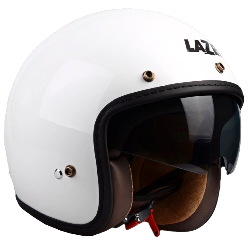 Kask motocyklowy otwarty Lazer Mambo Evo Z-Line biały połysk