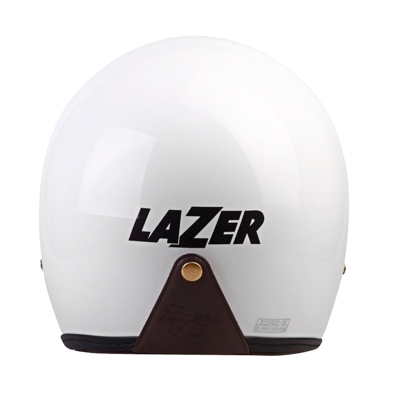 Kask motocyklowy otwarty Lazer Mambo Evo Z-Line biały połysk