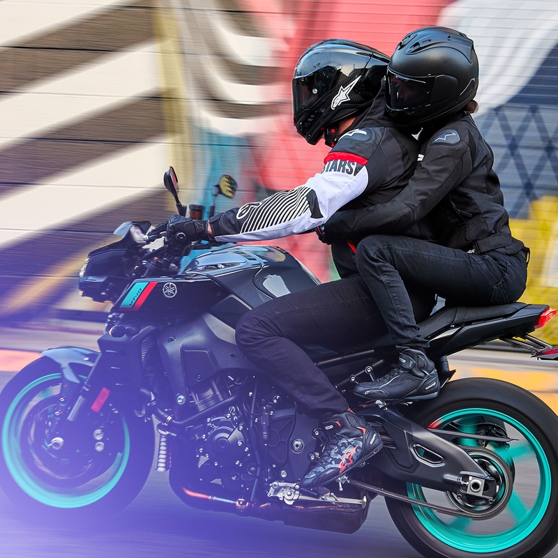 Kurtka motocyklowa Alpinestars Zaca Air wodoodporna czarno-biało-fluo czerwona