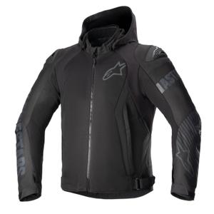 Alpinestars Zaca Air Wodoodporna kurtka motocyklowa czarno-czarna