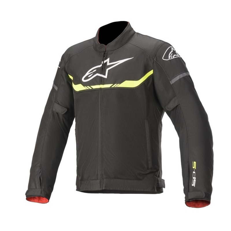 Kurtka motocyklowa Alpinestars T-SPS Air w kolorze czarno-fluo żółtym