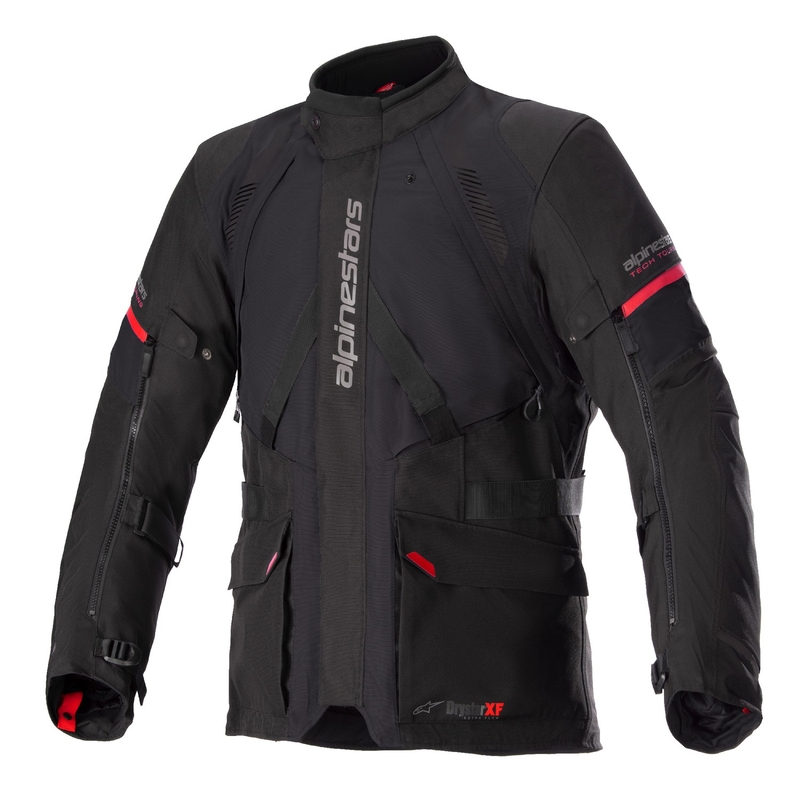 Kurtka motocyklowa Alpinestars Monteira Drystar XF czarno-czerwona