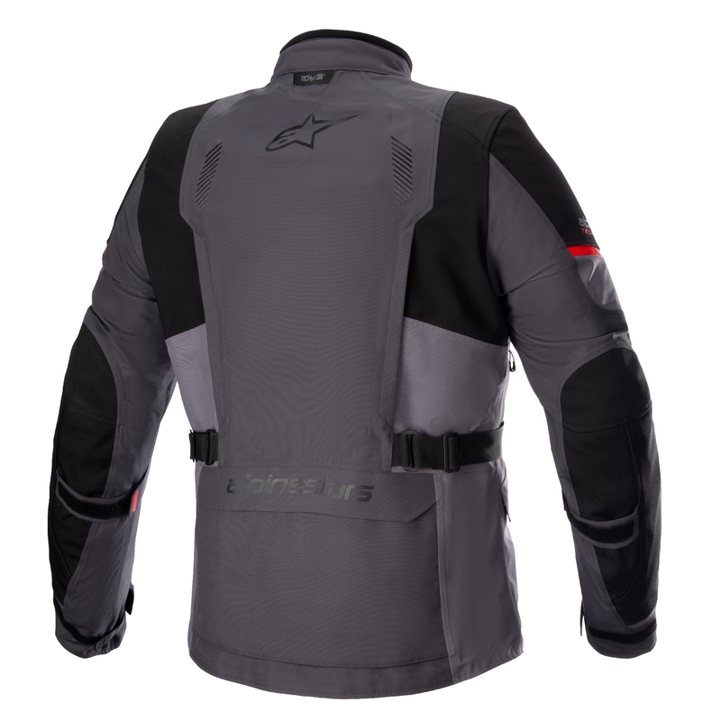 Kurtka motocyklowa Alpinestars Monteira Drystar XF w kolorze ciemnoszaro-czarno-czerwonym