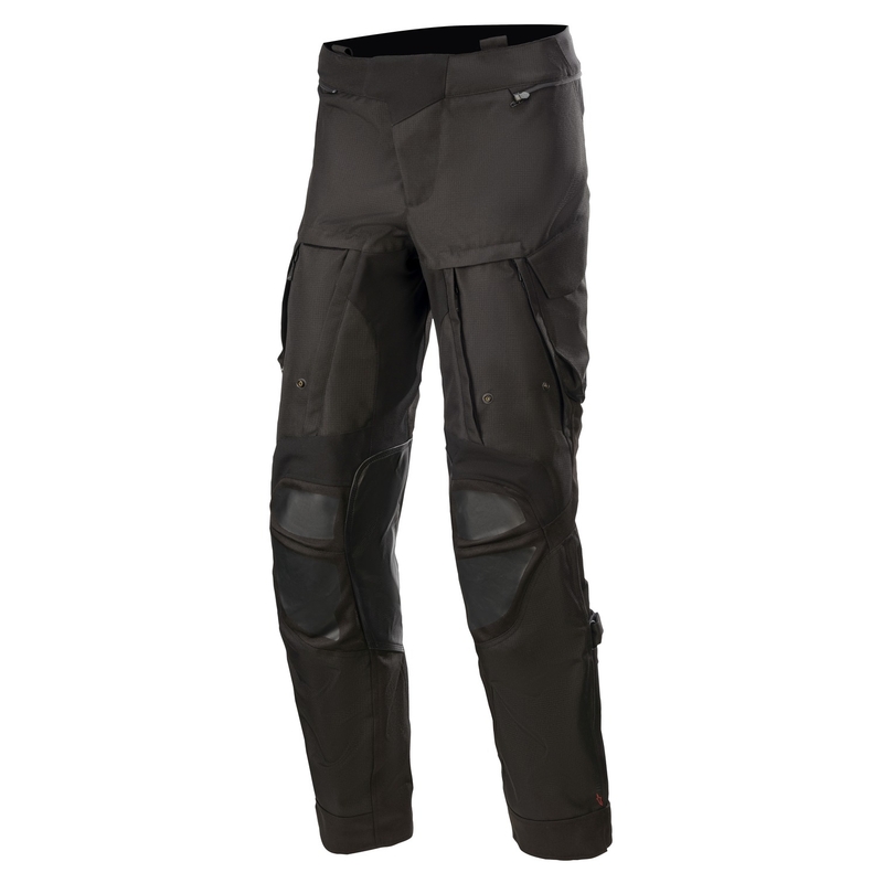 Spodnie motocyklowe Alpinestars Halo Drystar czarno-czarne