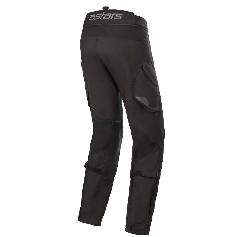 Spodnie motocyklowe Alpinestars Halo Drystar czarno-czarne