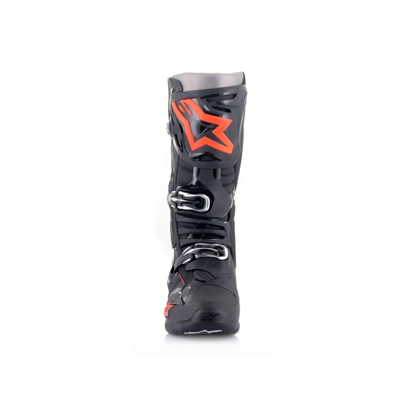 Buty motocyklowe Alpinestars Tech 10 czarno-fluo czerwono-szare