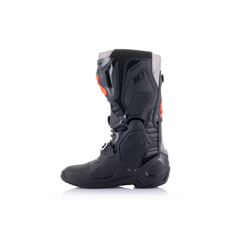 Buty motocyklowe Alpinestars Tech 10 czarno-fluo czerwono-szare