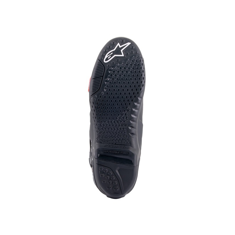 Buty motocyklowe Alpinestars Tech 10 czarno-fluo czerwono-szare