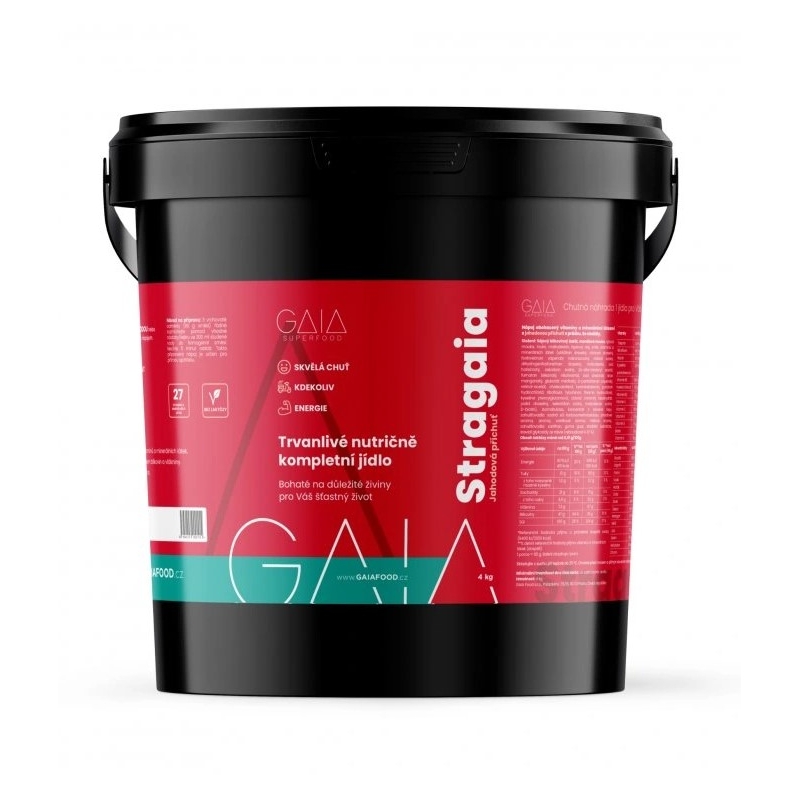 Jedzenie błyskawiczne GAIA Stragaia 4kg truskawka