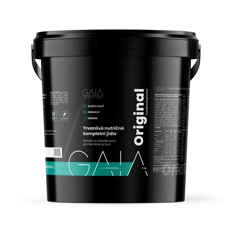 Jedzenie błyskawiczne GAIA Original 4 kg wanilia