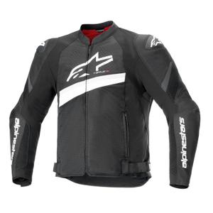 Kurtka motocyklowa Alpinestars T-GP Plus R 4 Airflow czarno-biała