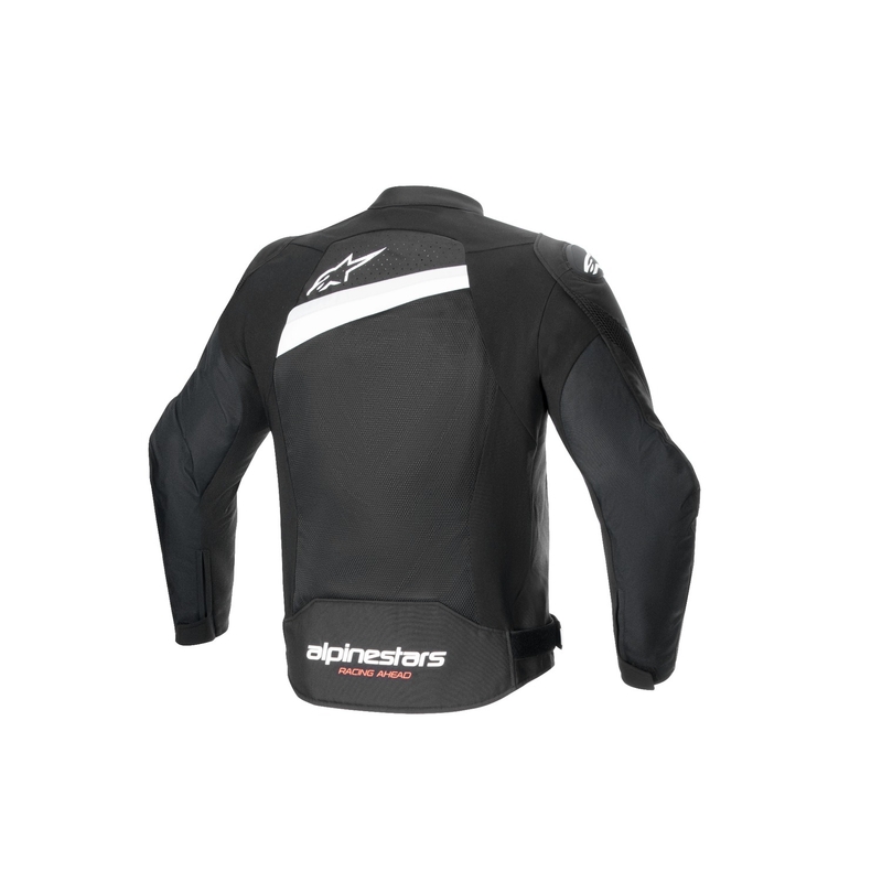 Kurtka motocyklowa Alpinestars T-GP Plus R 4 Airflow czarno-biała
