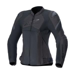 Damska kurtka motocyklowa Alpinestars Stella T-GP Plus R 4 Airflow czarno-czarna