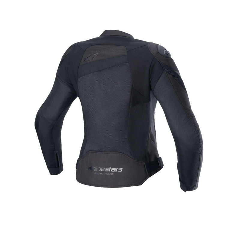 Damska kurtka motocyklowa Alpinestars Stella T-GP Plus R 4 Airflow czarno-czarna