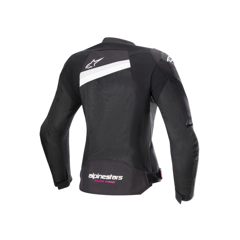 Damska kurtka motocyklowa Alpinestars Stella T-GP Plus R 4 Airflow czarno-biała