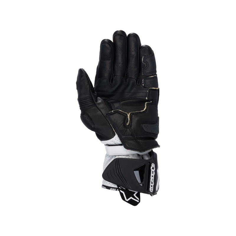 Rękawiczki motocyklowe Alpinestars GP PRO R 4 czarno-fluo czerwono-białe