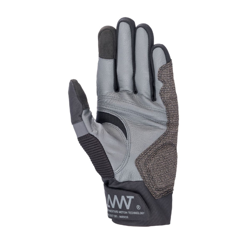 Rękawiczki motocyklowe Alpinestars AMT-10 AIR HDRY czarno-ciemnoszare