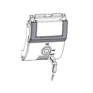 Locking system PREMIUM SHAD for SH48 titanium with PREMIUM SMART lock