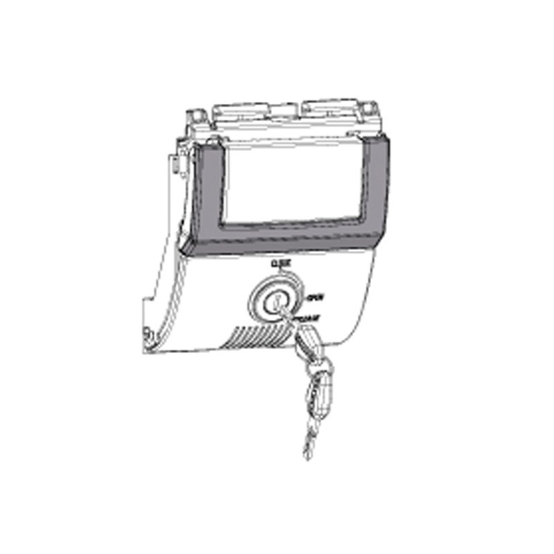 Locking system PREMIUM SHAD for SH48 titanium with PREMIUM SMART lock