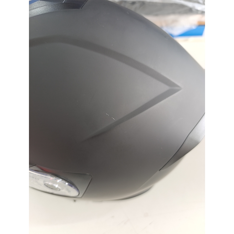 Kask motocyklowy otwarty Street Racer SR 01 MotoZem Performance czarny - II. jakość