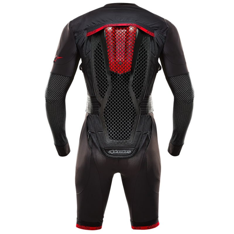 System poduszek powietrznych Alpinestars TECH-AIR®10 czarno-czerwono-szary