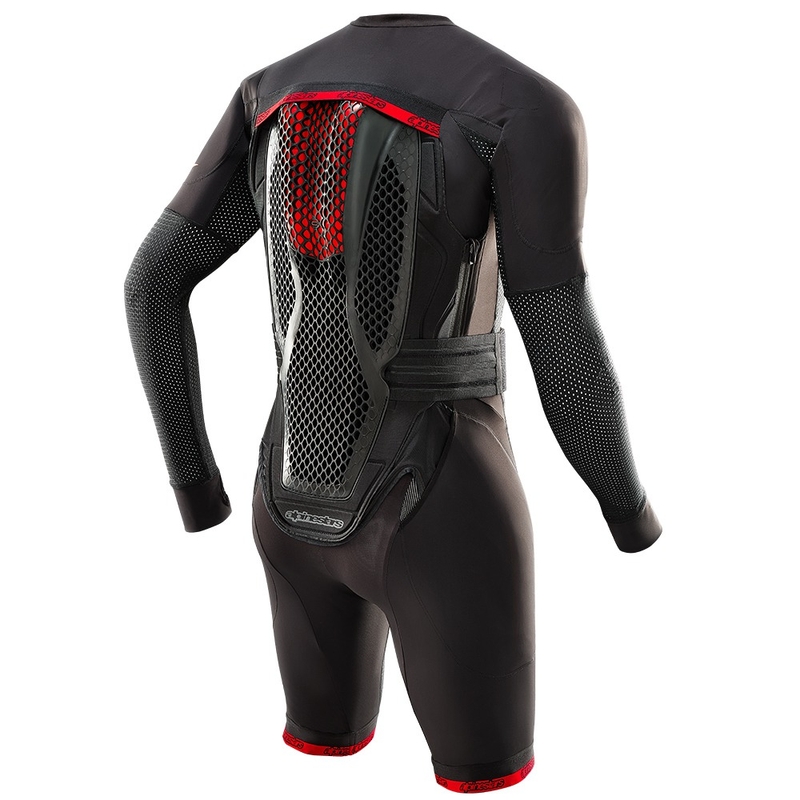 System poduszek powietrznych Alpinestars TECH-AIR®10 czarno-czerwono-szary