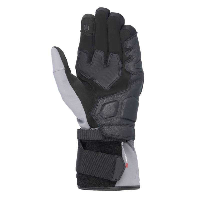 Rękawiczki motocyklowe Alpinestars TOURER W-7 2 DRYSTAR czarno-ciemnoszare