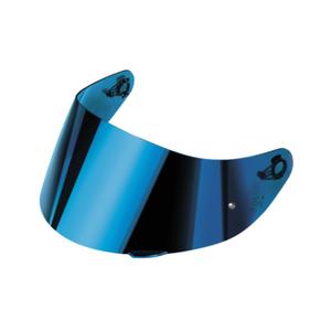 Plexi KDS-F-03 do kasków Scorpion EXO-GT SP AIR niebieskie lustro