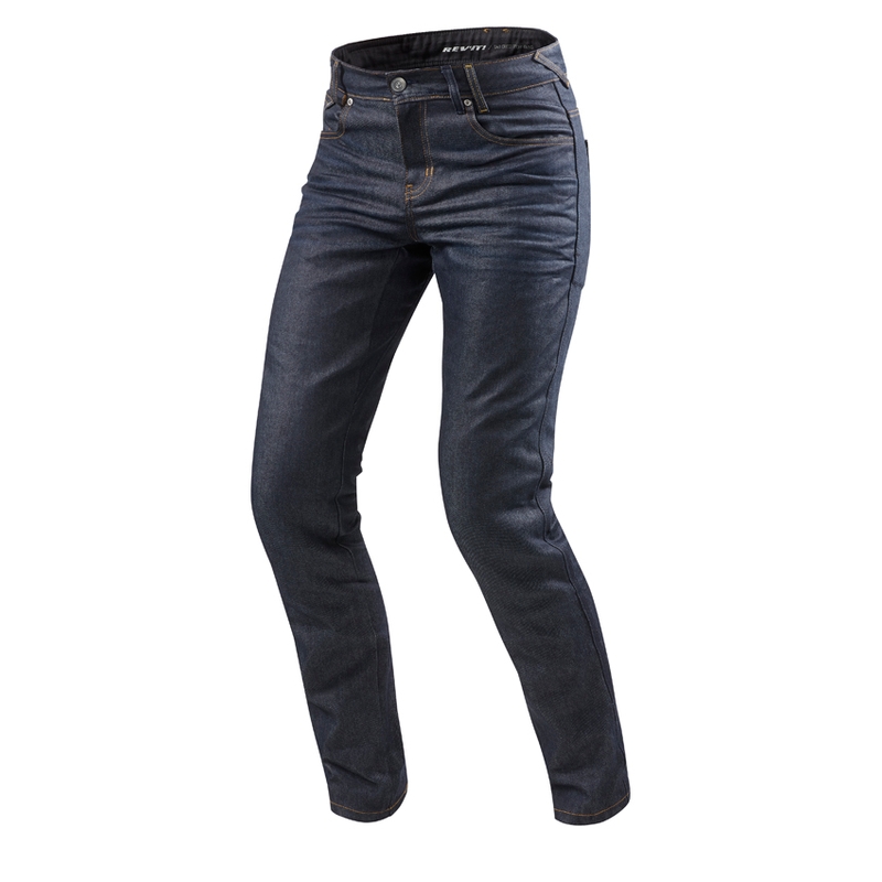Jeansy motocyklowe Revit Lombard 2 RF ciemnoniebieskie wyprzedaż