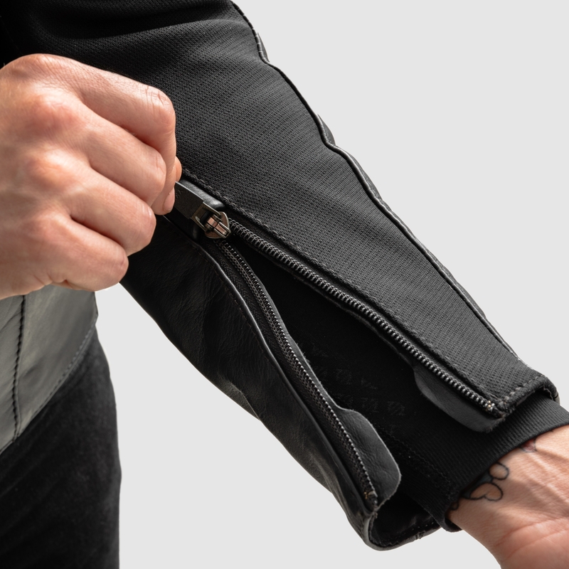 Damska skórzana kurtka motocyklowa Rebelhorn Siena w kolorze czarnym