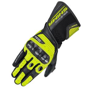 Rękawice motocyklowe Shima STR-2 Vent GLV fluo żółte