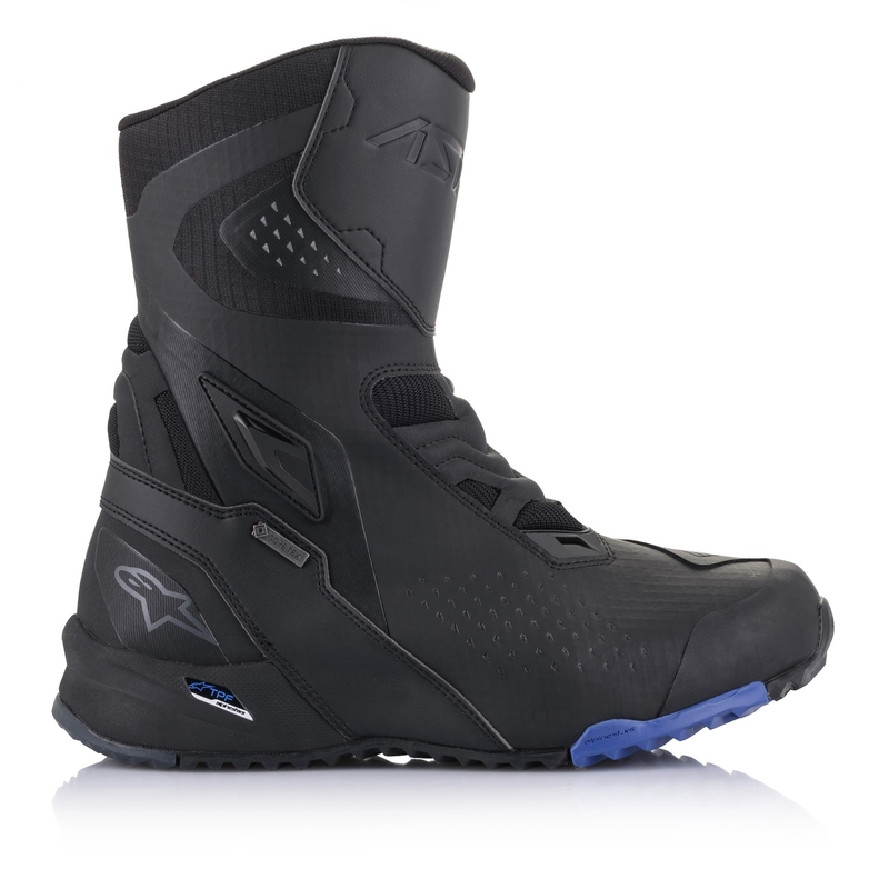 Buty motocyklowe Alpinestars RT-8 GORE-TEX czarno-niebieskie