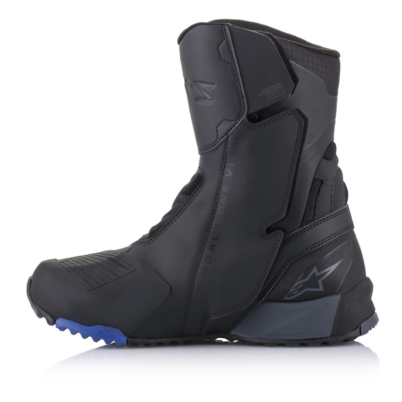 Buty motocyklowe Alpinestars RT-8 GORE-TEX czarno-niebieskie