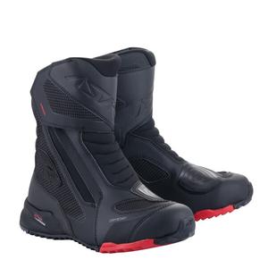 Buty motocyklowe Alpinestars RT-7 DRYSTAR czarno-czerwone