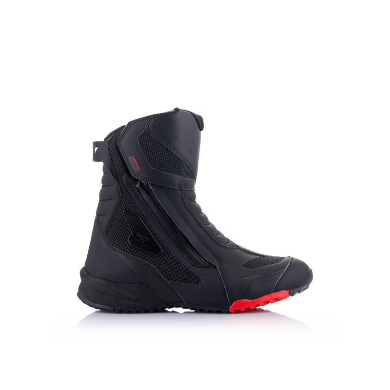 Buty motocyklowe Alpinestars RT-7 DRYSTAR czarno-czerwone