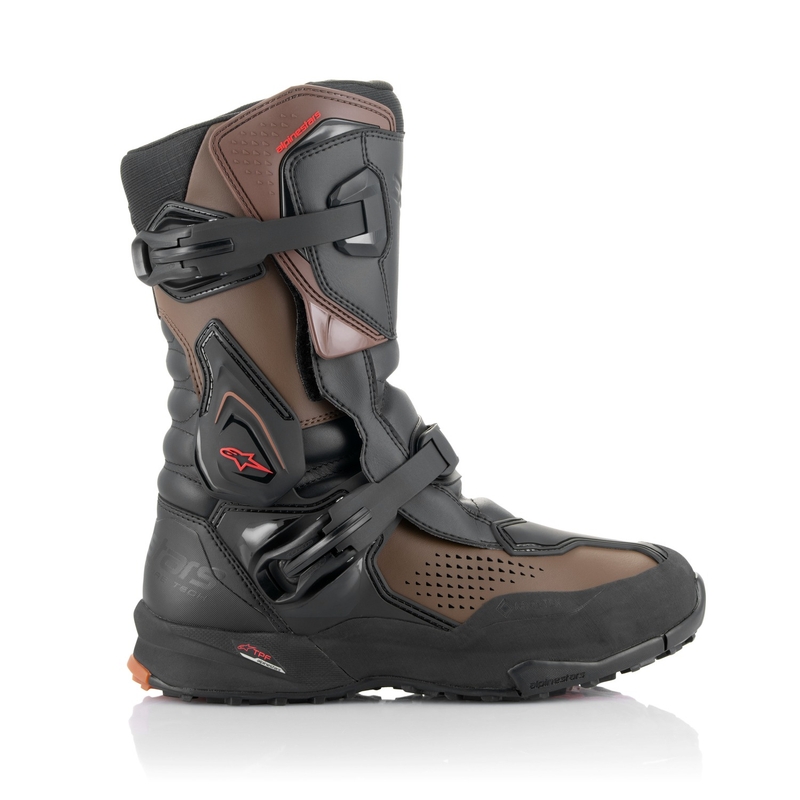 Buty motocyklowe Alpinestars XT-8 GORE-TEX czarno-brązowe
