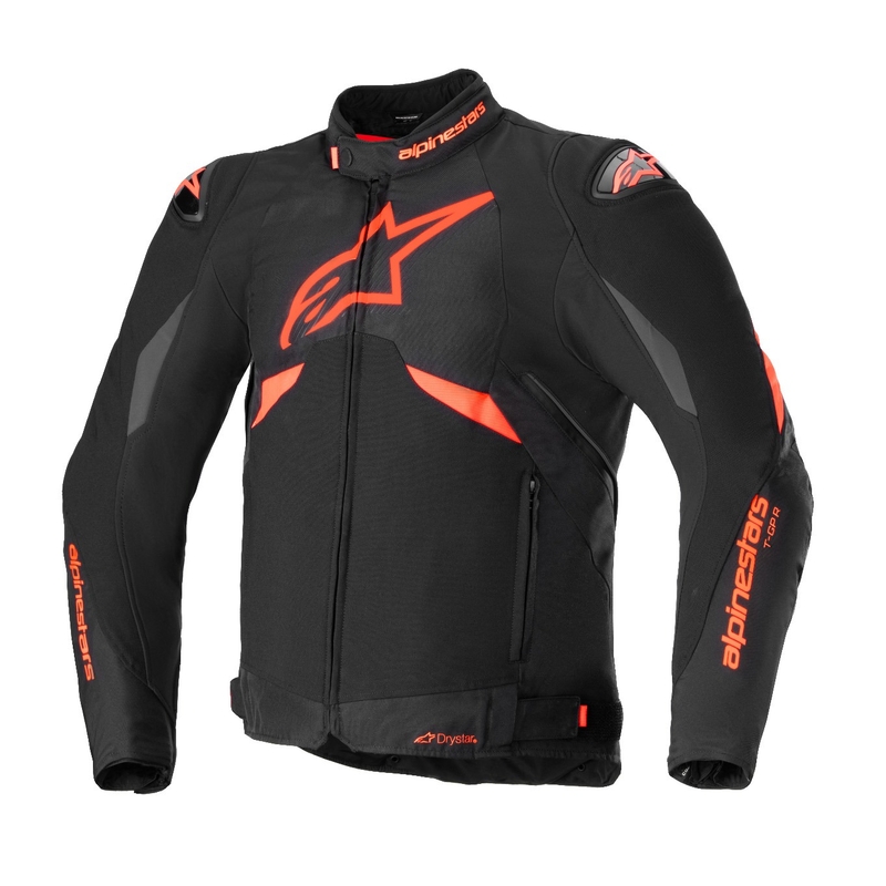 Kurtka motocyklowa Alpinestars T-GP R 3 DRYSTAR czarno-fluo czerwono-biała
