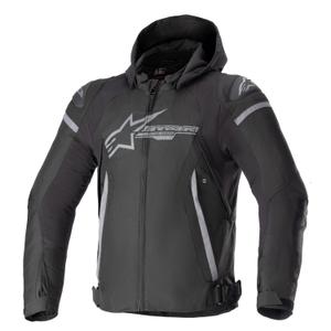 Wodoodporna kurtka motocyklowa Alpinestars Zaca czarno-ciemnoszara