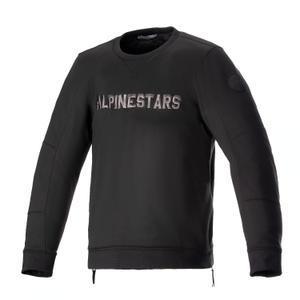 Kurtka motocyklowa Alpinestars Legit Crew Fleece w kolorze czarno-szarym